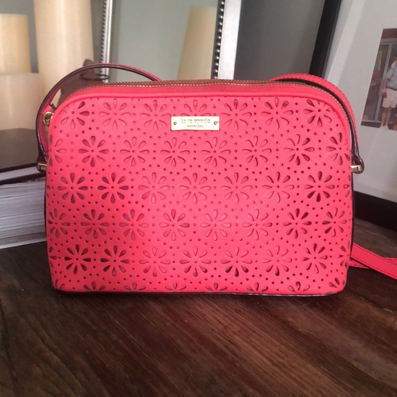 kate spade Handbags - Kate Spade Leather Eyelet-Style Crossbody